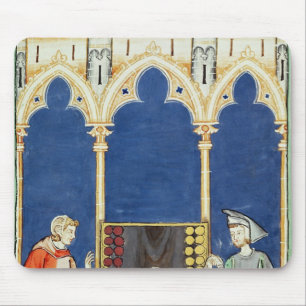 Tapis De Souris Deux joueurs de backgammon
