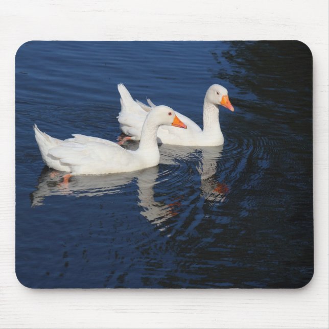 Tapis De Souris Deux Oies d'Emden (Devant)