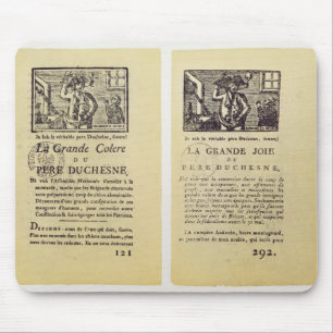 Tapis De Souris Deux pages de 'La Grande Colere de Pere