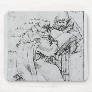 Tapis De Souris Deux rabbins