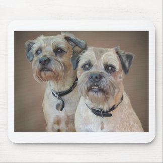 Tapis De Souris Deux terriers de frontière