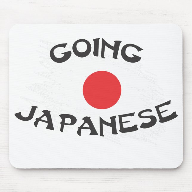 Tapis De Souris Devenir japonais (Devant)