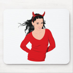 TAPIS DE SOURIS DEVIL GIRL