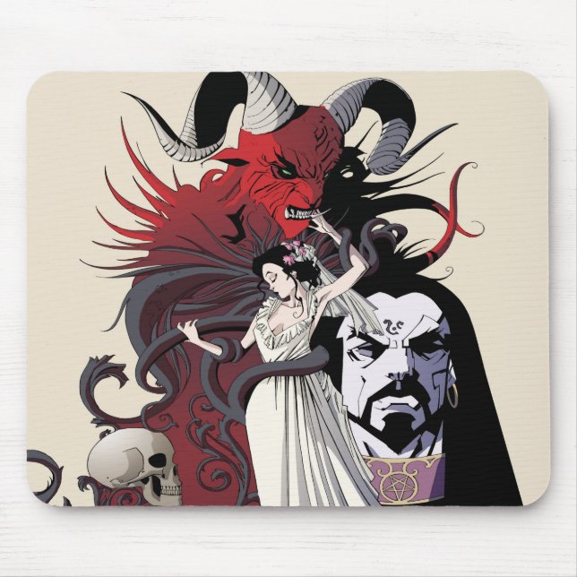 Tapis De Souris Devils Panier souris fauteuil (Devant)