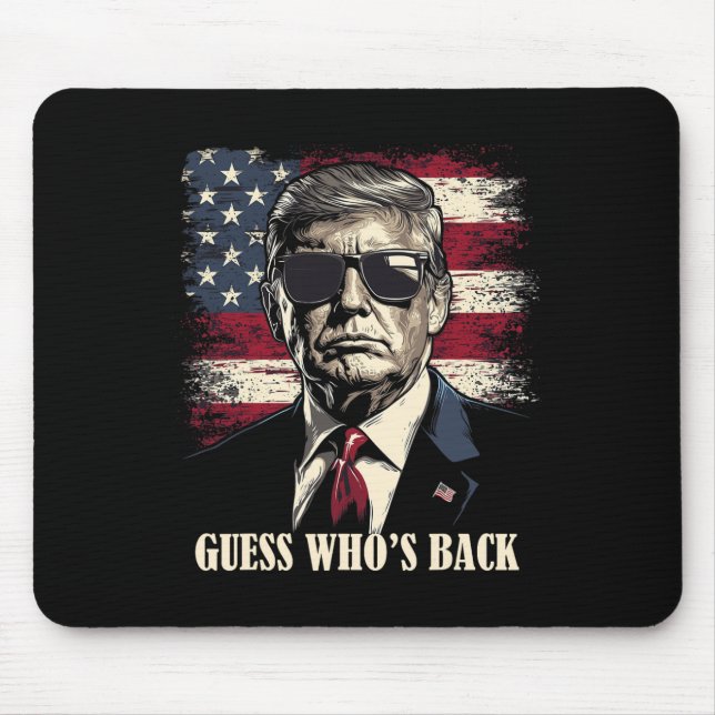 Tapis De Souris Devinez qui est Ck - 47 Victoire de Trump  (Devant)