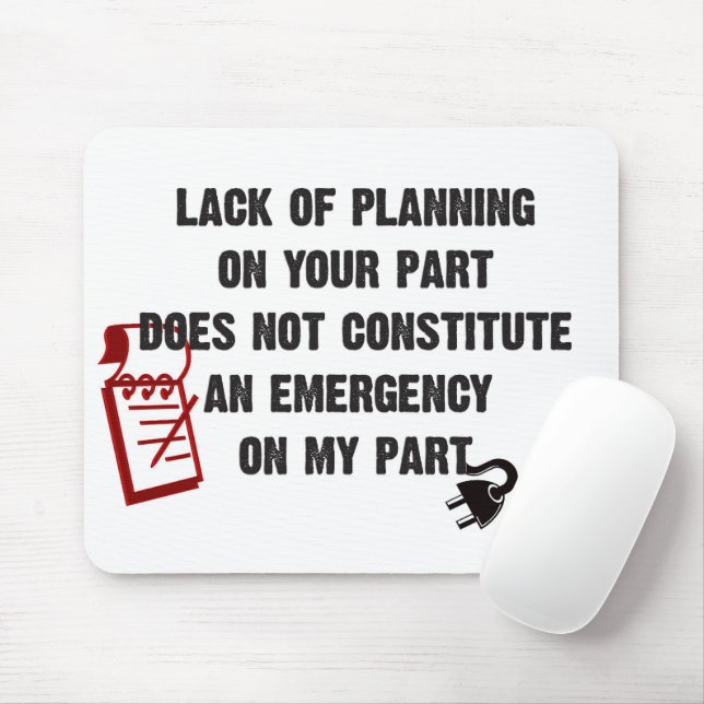 Tapis De Souris Devis Pour La Journée (Avec souris)