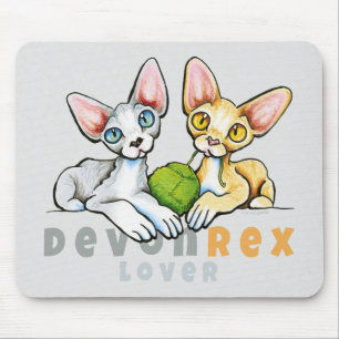 Tapis De Souris Devon Rex Lover