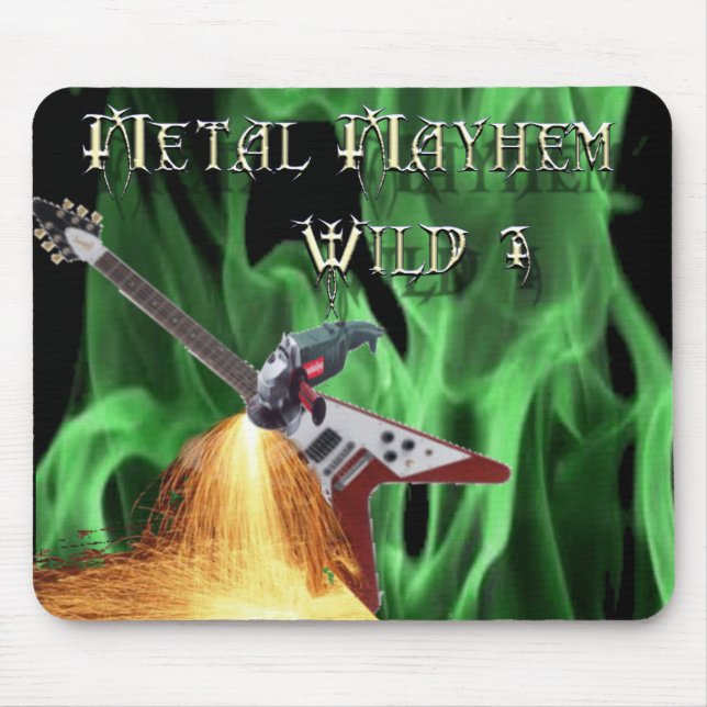 Tapis de souris d'exposition de mutilation en (Devant)