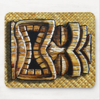 Tapis de souris d'homme de Tiki