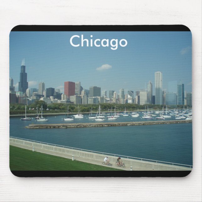 Tapis de souris d'horizon de Chicago (Devant)