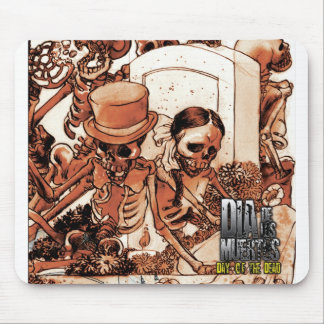Tapis De Souris Dia De Los Muertos - jour du Mousepad mort