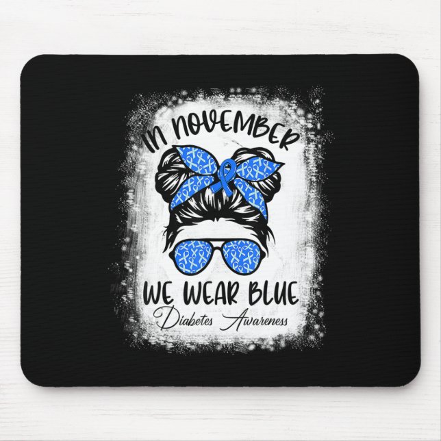 Tapis De Souris diabète Warrior (Devant)