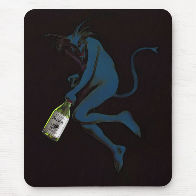 Tapis De Souris Diable à boire ~ Mousepads (Devant)