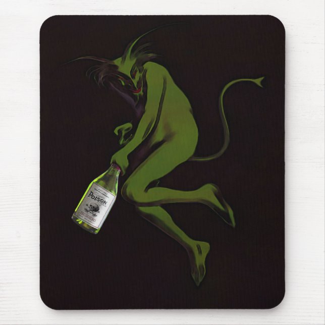 Tapis De Souris Diable à boire ~ Mousepads (Devant)