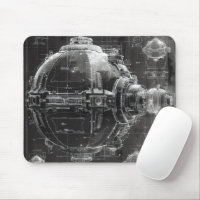 Diagramme noir de la station spatiale