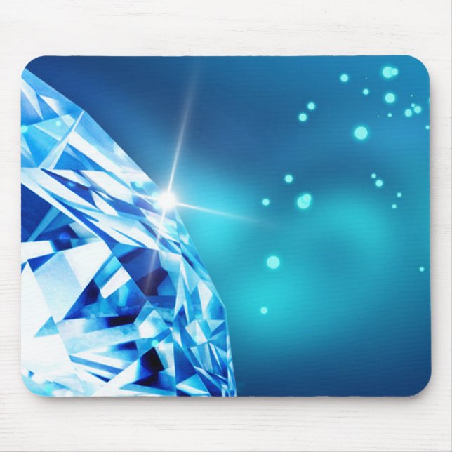 Tapis De Souris diamant bleu (Devant)