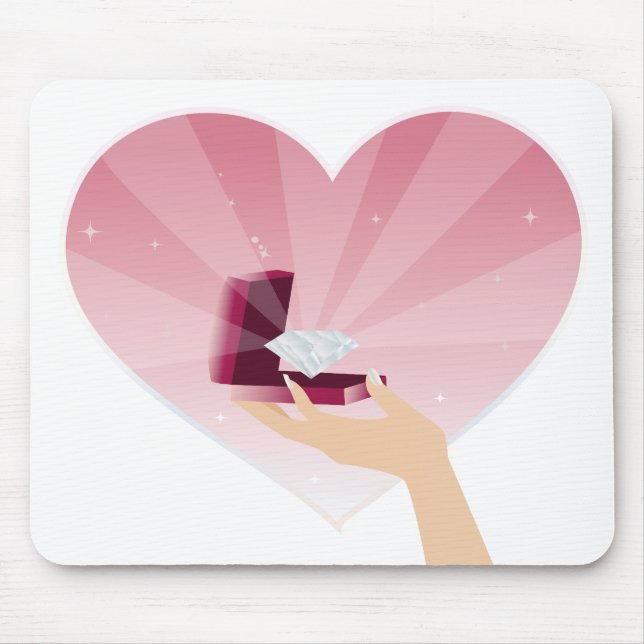 Tapis De Souris Diamant de boîte (Devant)