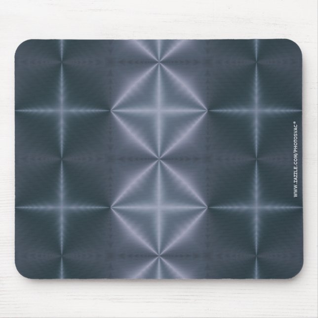 Tapis De Souris Diamants Bleus (Devant)