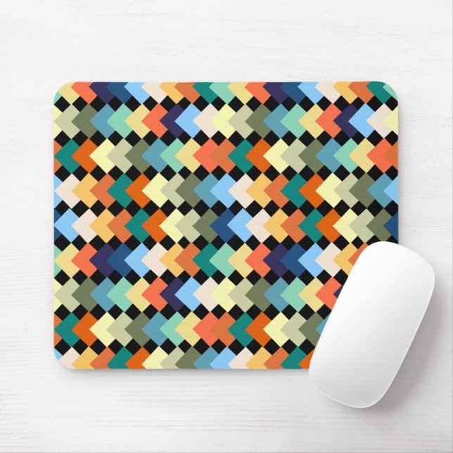 Tapis De Souris Diamants de couleur claire (Avec souris)