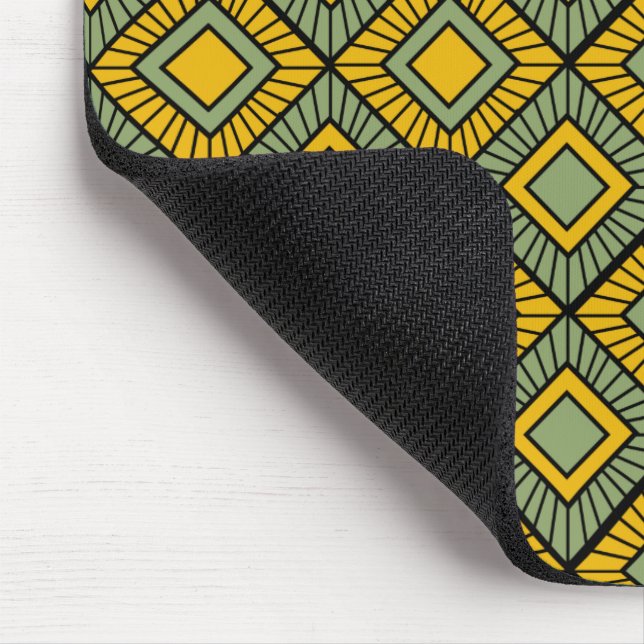 Tapis De Souris Diamants triés - Vert (Coin)