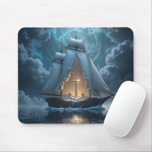 Tapis De Souris Diamond Sailboat Dream