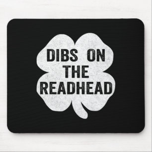 Tapis De Souris Dibs Sur Le Shamrock Irlandais Jour de la Saint Pa