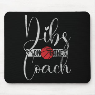 Tapis De Souris Dibs Sur L'Entraîneur De Basketball Pour Basketbal