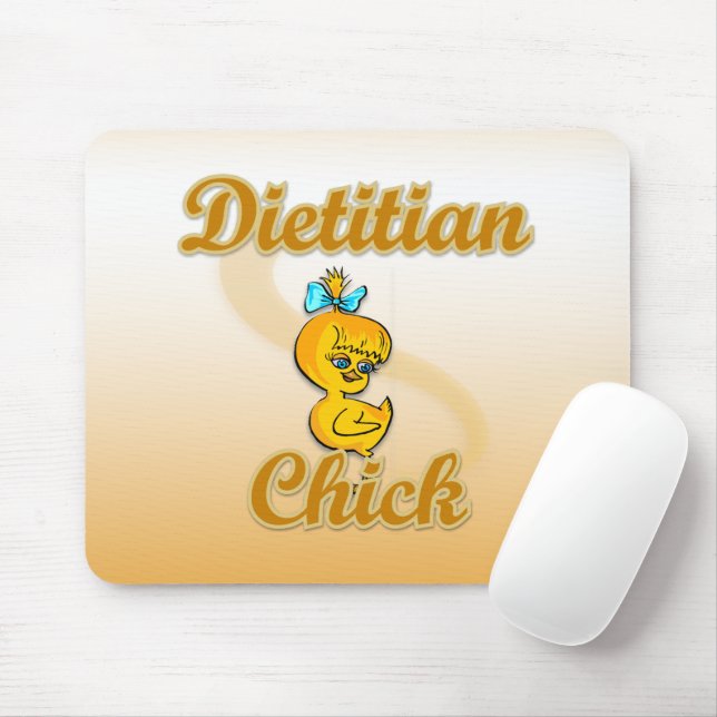 Tapis De Souris Diététiste Chick (Avec souris)