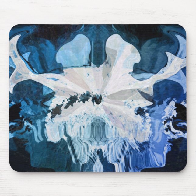 Tapis De Souris Dieu bleu Mousepad (Devant)