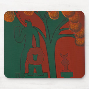 Tapis De Souris Dieu en pierre et son lion 2010