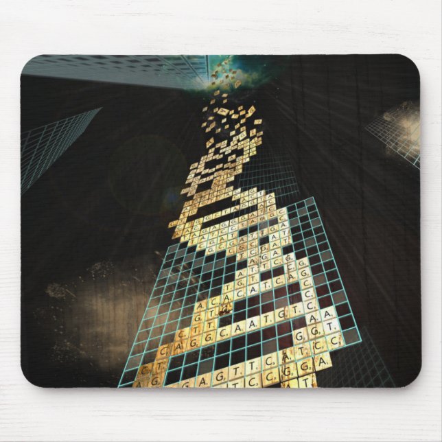 Tapis De Souris Dieu ne joue pas les matrices 2014 (Devant)