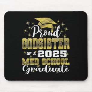 Tapis De Souris Dieu sœur fière des femmes de la promotion 2025 Cl