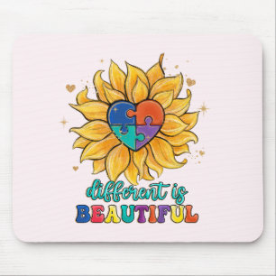 Tapis De Souris Différent est bel autisme