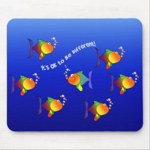 Tapis De Souris Différents Poissons mousepad