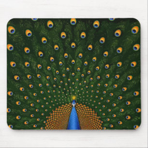 Tapis De Souris Diffusion Mousepad de paon