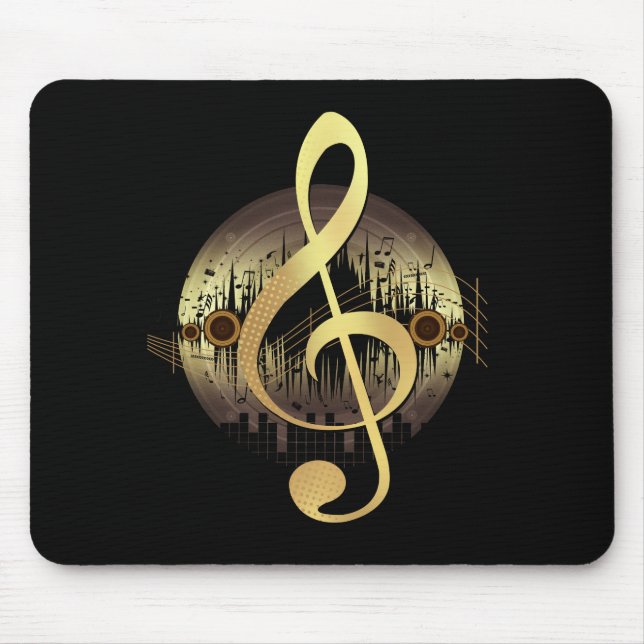 Tapis De Souris Digne - Or (Devant)