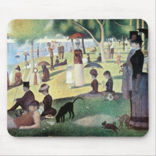 Tapis De Souris Dimanche après-midi, île La Grande Jatte par Seura