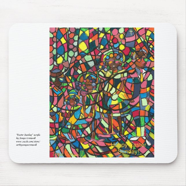 Tapis De Souris "Dimanche de Pâques" (Devant)