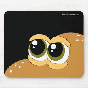Tapis De Souris Dino font face au mousepad