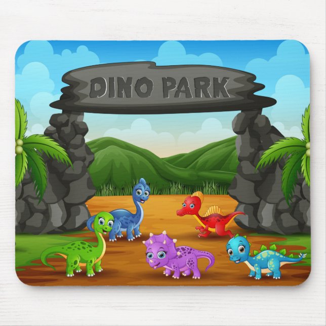Tapis De Souris Dino Park (Devant)