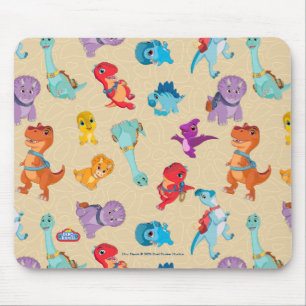 Tapis De Souris Dino Ranch   Un Motif d'aventure Dinosaur