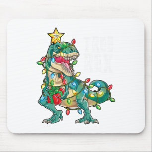 Tapis De Souris Dinosaur Arbre de Noël Rex Pajamas Hommes garçons