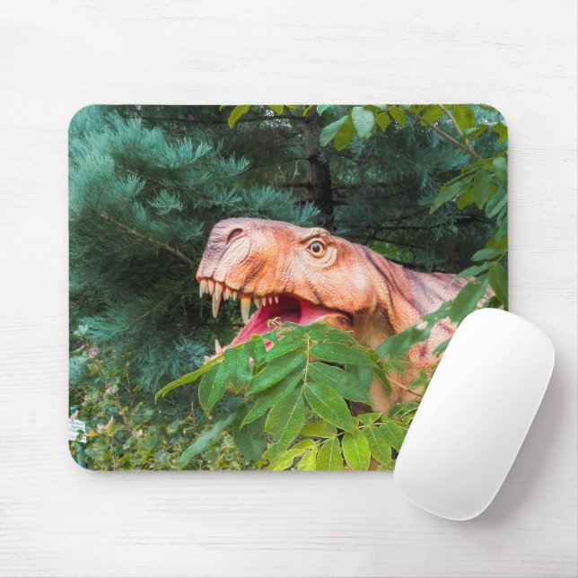 Tapis De Souris Dinosaur in the forest.  (Avec souris)