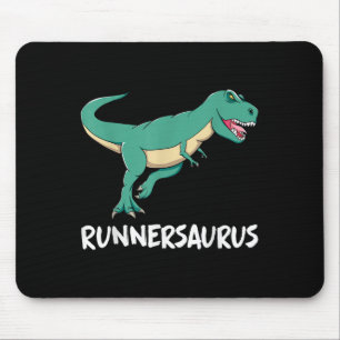 Tapis De Souris Dinosaur T-rex Dino Dino Drôle Exercice Cardio Run
