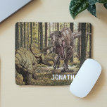 Tapis De Souris Dinosaur Tyrannosaurus Tricératops Personnalisé<br><div class="desc">Cette conception peut être personnalisée en choisissant l'option Modifier la conception. Vous pouvez également transférer sur d'autres objets. Contactez-moi à l'adresse colorflowcreations@gmail.com ou utilisez l'option conversation en haut de la page si vous souhaitez avoir cette conception sur un autre produit ou avez besoin d'aide. Voir d'autres de mes dessins ou...</div>