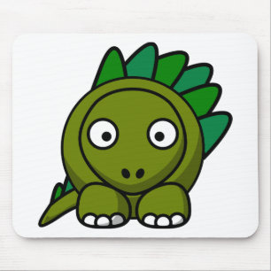 Tapis De Souris Dinosaure de bande dessinée