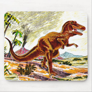 Tapis De Souris Dinosaure de Rex de Tyrannosaurus
