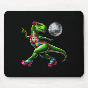 Tapis De Souris Dinosaure drôle qui danse1 