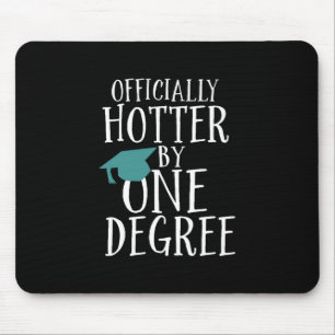 Tapis De Souris Diplôme amusant officiellement Hotter par un diplô