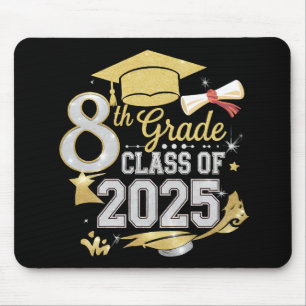 Tapis De Souris Diplômé de la promotion 2025 de 8e année